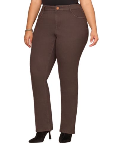 Democracy Plus Size High-Rise Bootcut Denim Pant