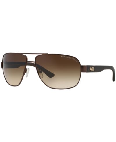 Мужские солнцезащитные очки Armani Exchange AX2012S