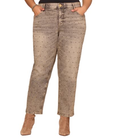 Democracy Plus High-Rise Boyfriend Jeans