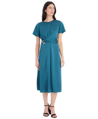Maggy London Women's Short-Sleeve Dress