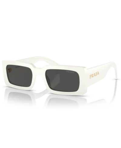 Женские прямоугольные солнцезащитные очки Prada Lettering, PR A07S