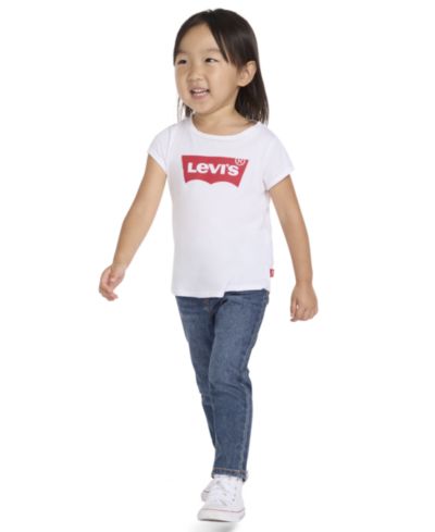 Джинсы Levi's Girls' Toddler 2T-4T Brandi Slim-Leg