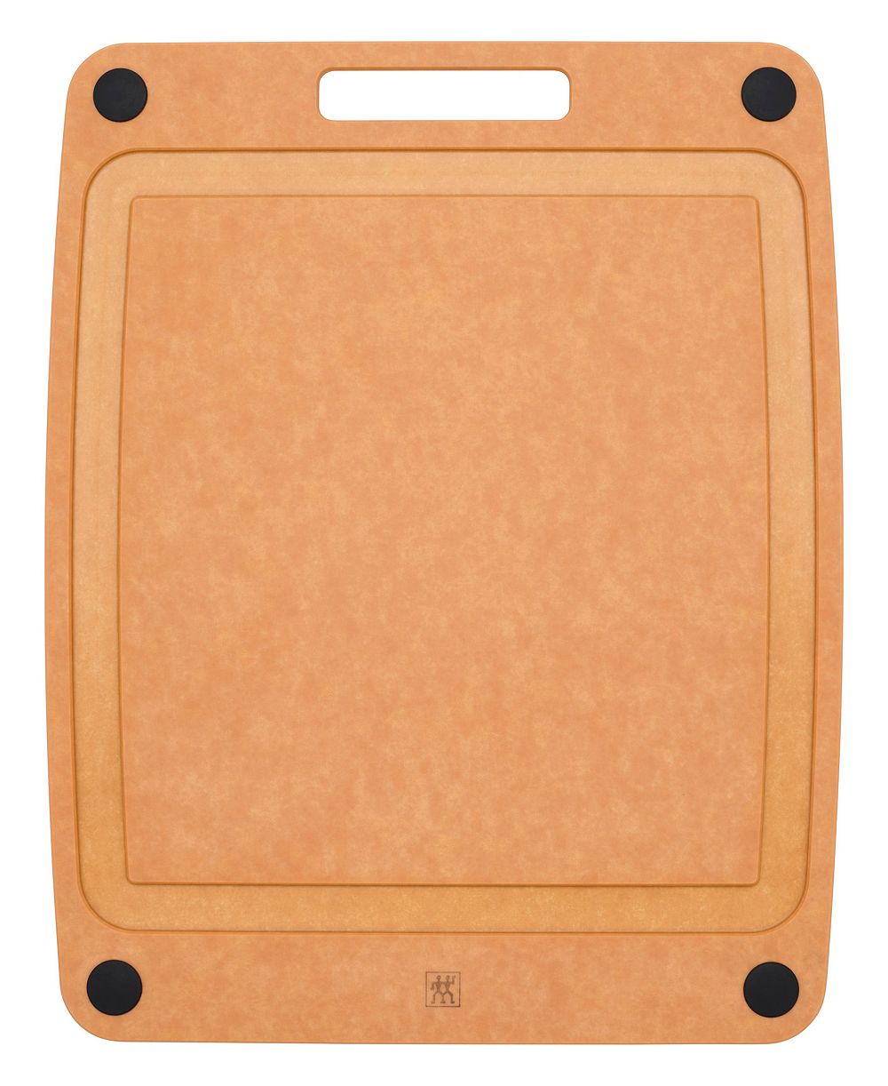 Zwilling Plant Fiber 14x11.25" Natural with Juice Grooves and Silicone Feet Cutting Board
