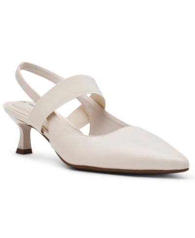 Женские туфли Anne Klein Issia Kitten Heel Slingback Pumps