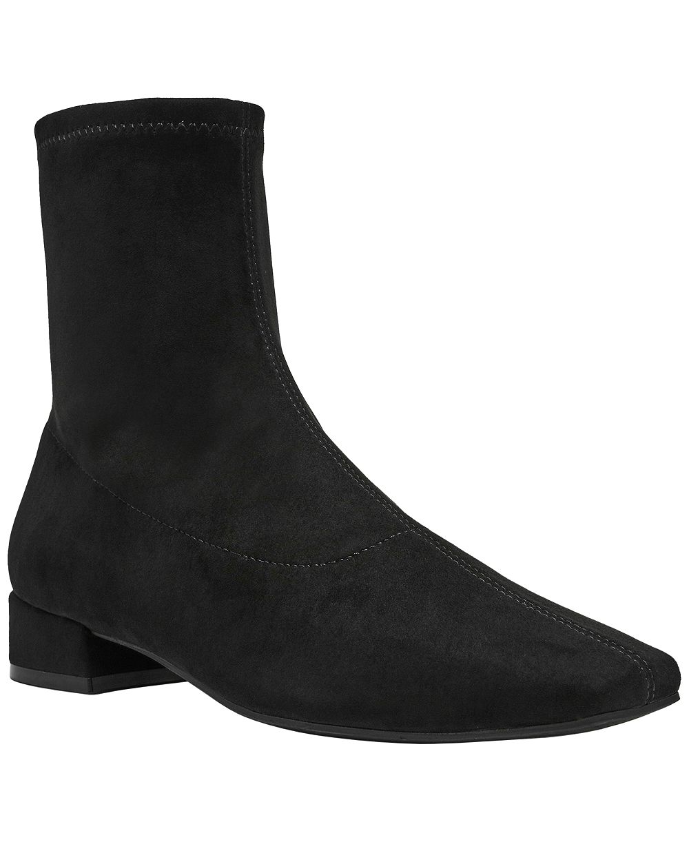 Anne Klein Women's Russ Block Heel Booties