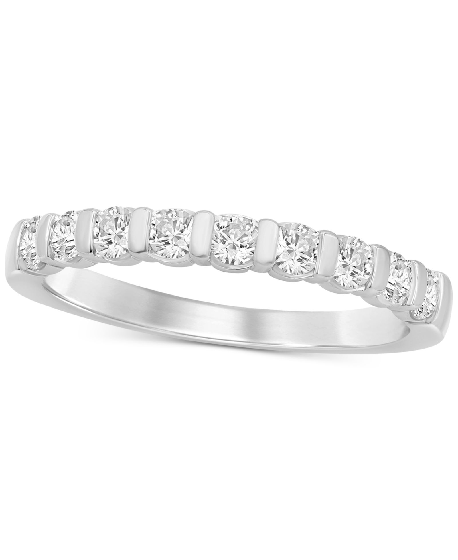 Кольцо Macy's Lab Grown Diamond (1/2 ct. t.w.) в 14K White Gold (также в 14K Yellow Gold)