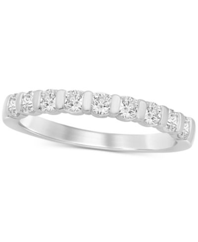 Кольцо Macy's Lab Grown Diamond (1/2 ct. t.w.) в 14K White Gold (также в 14K Yellow Gold)