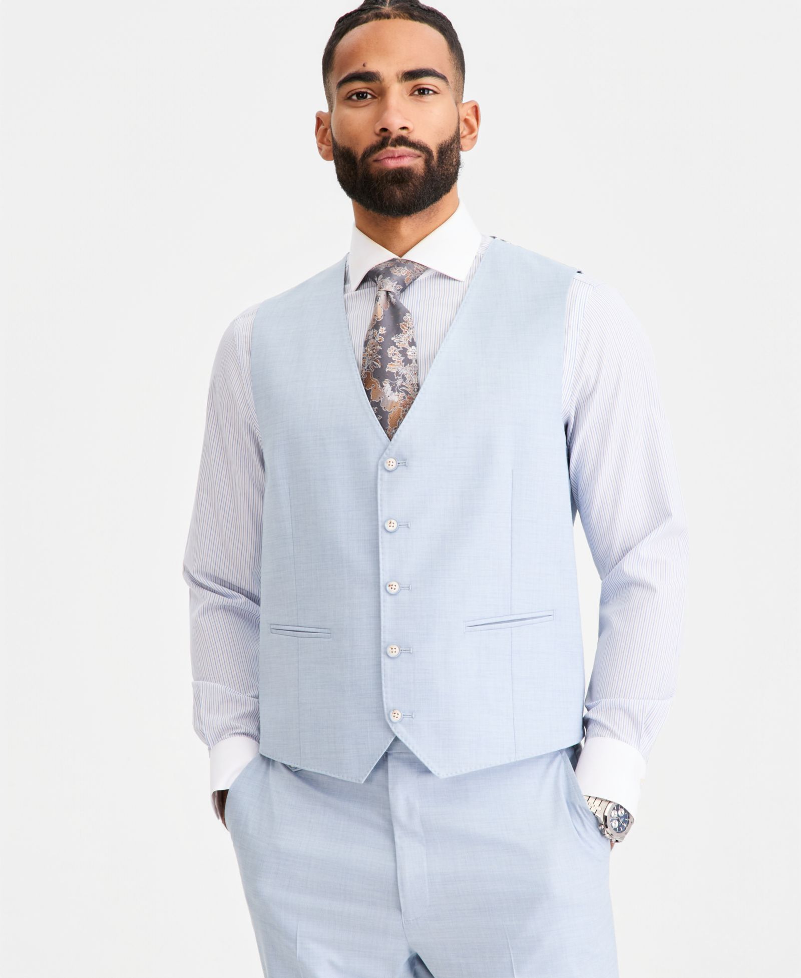 Tayion Collection Мужской классический жилет