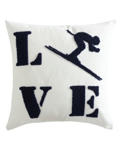 Декоративная подушка Eddie Bauer Love Ski, 20" x 20"