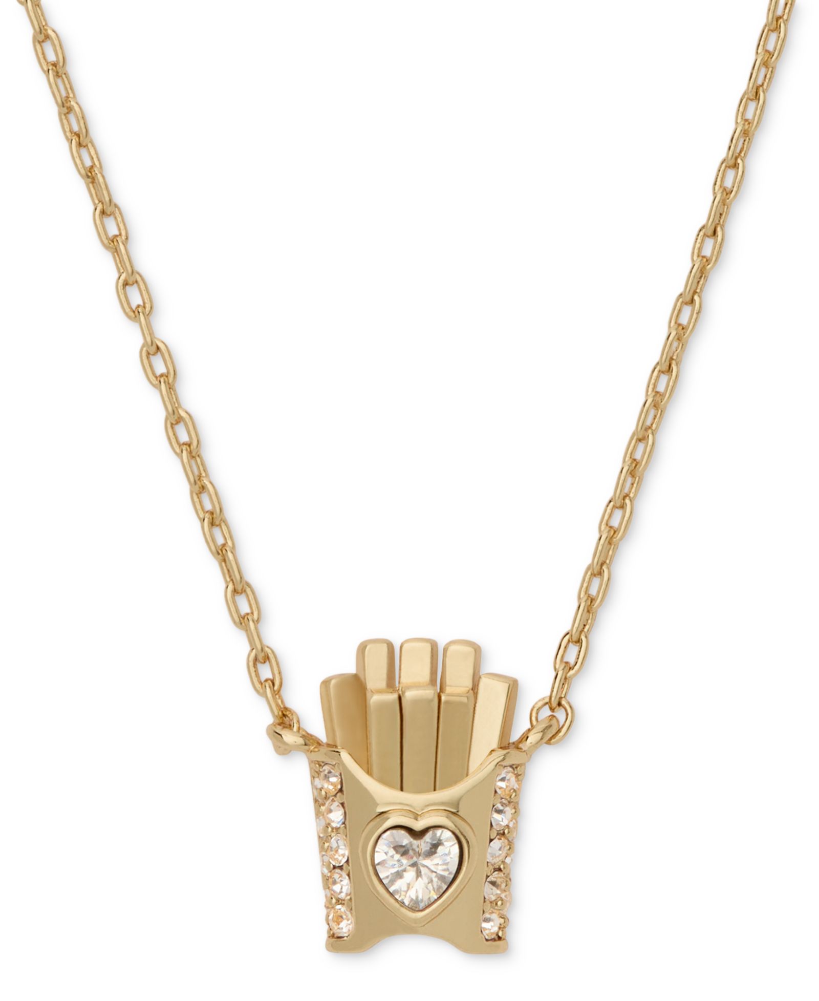 Подвеска-ожерелье kate spade new york Cubic Zirconia Happy Fry-Day