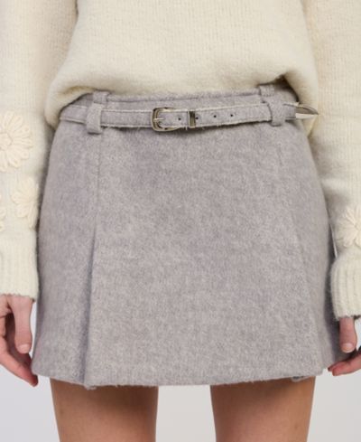 En Saison Women's Carrington Belted Skirt
