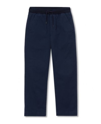 Lands' End Мальчиковые трикотажные брюки с мягким поясом