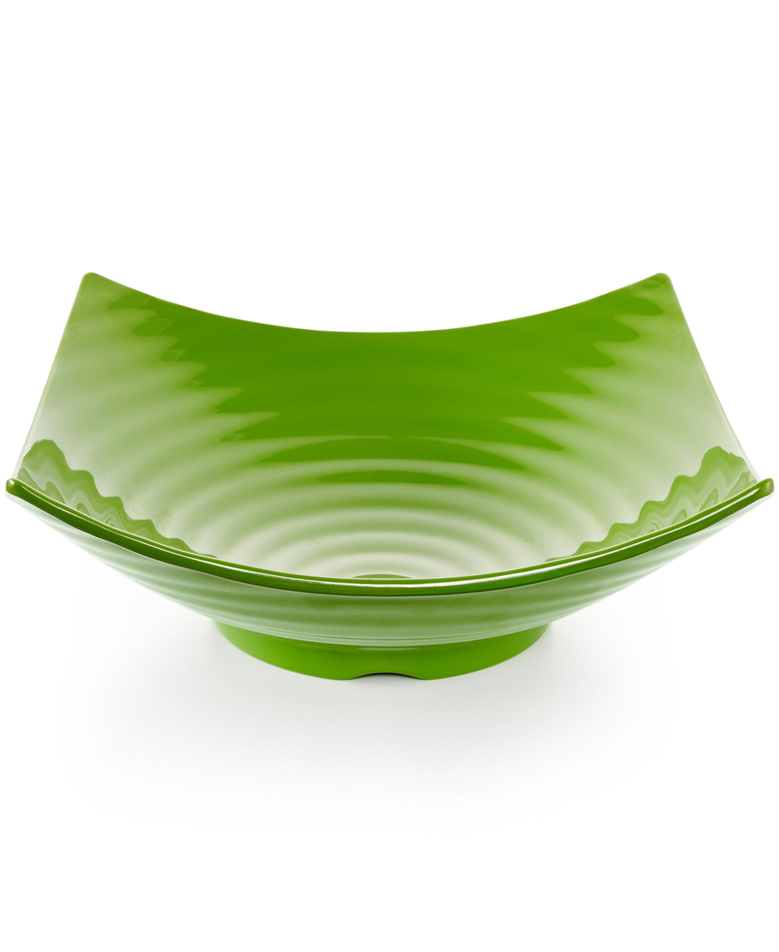 Сервировочная чаша Q Squared Zen Melamine Green