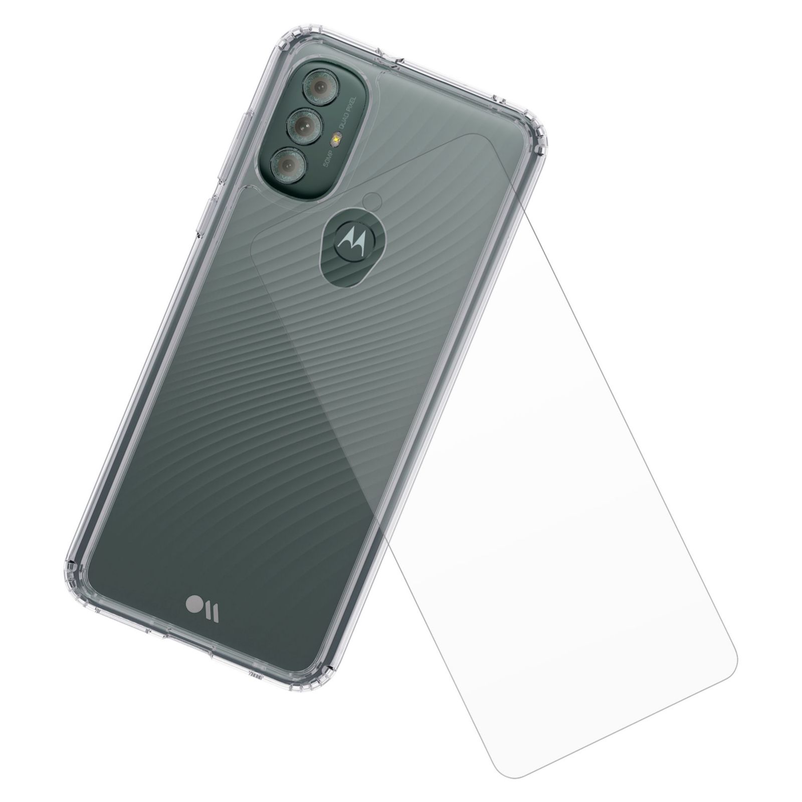 Защитный комплект Case-Mate Tough Case и защитное стекло для Motorola Moto G Power (2022