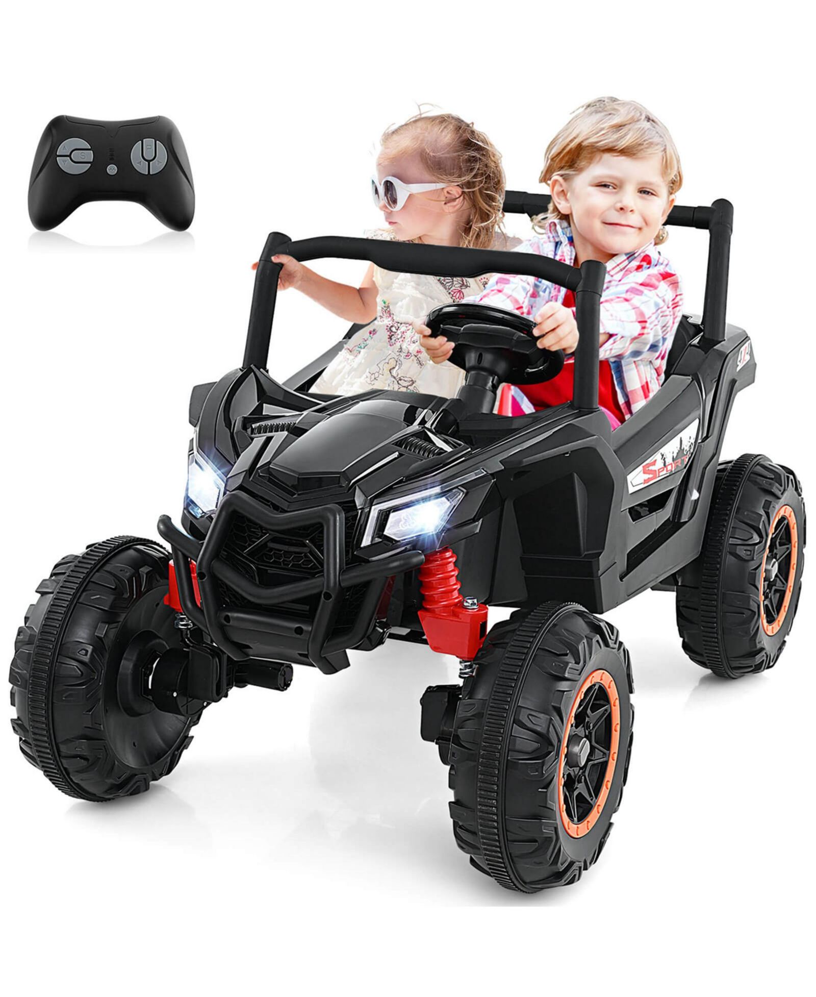Детский утилитарный вездеход UTV 24V с 4 x 100W мощным двигателем и дистанционным управлением