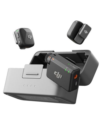 DJI Mic Mini беспроводная цифровая микрофонная система 2.4GHz с кейсом для зарядки