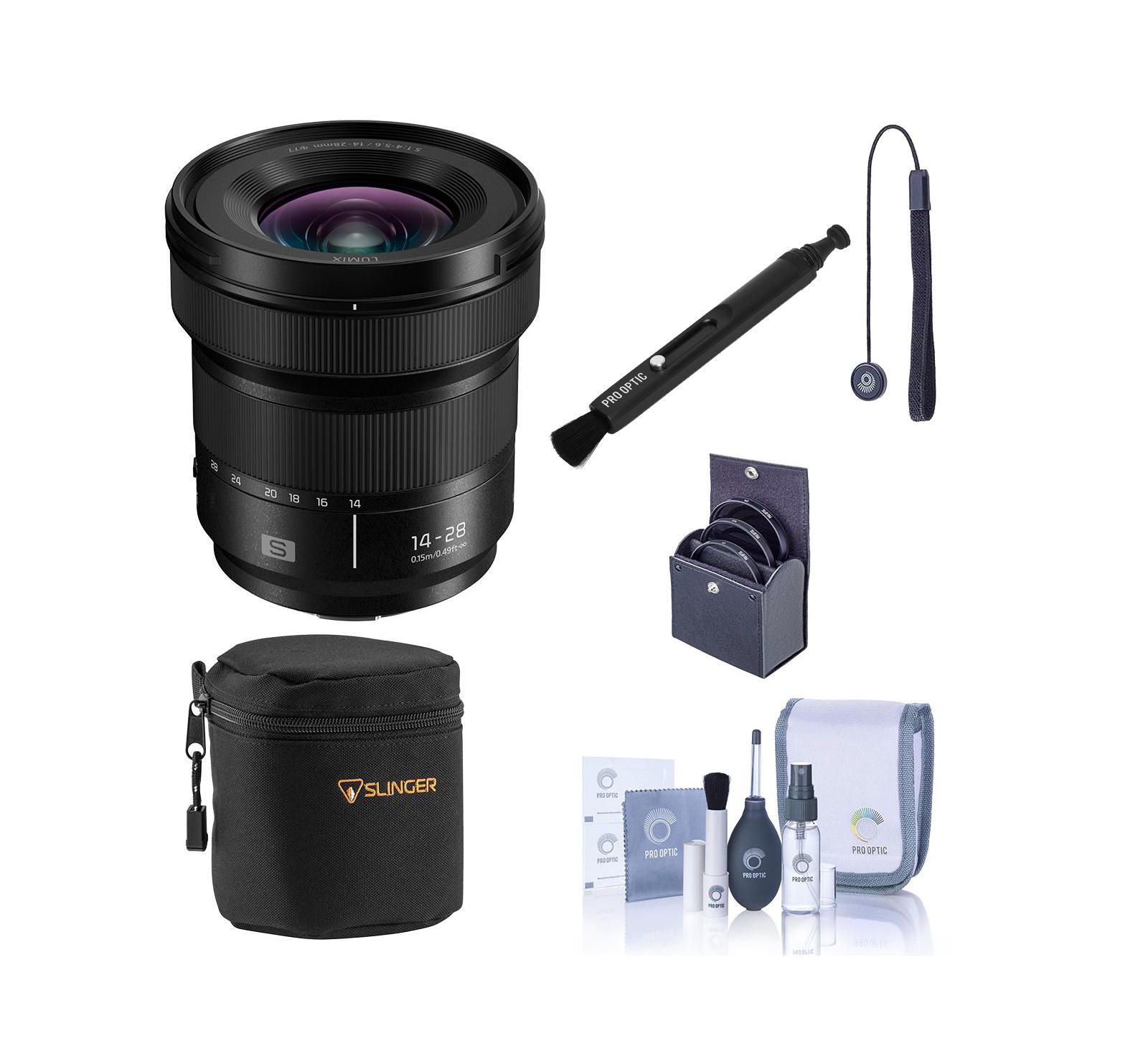 Panasonic Lumix S 14-28mm f/4-5.6 Macro Ultra Wide-Angle Zoom Lens for LUMIX S5 Series