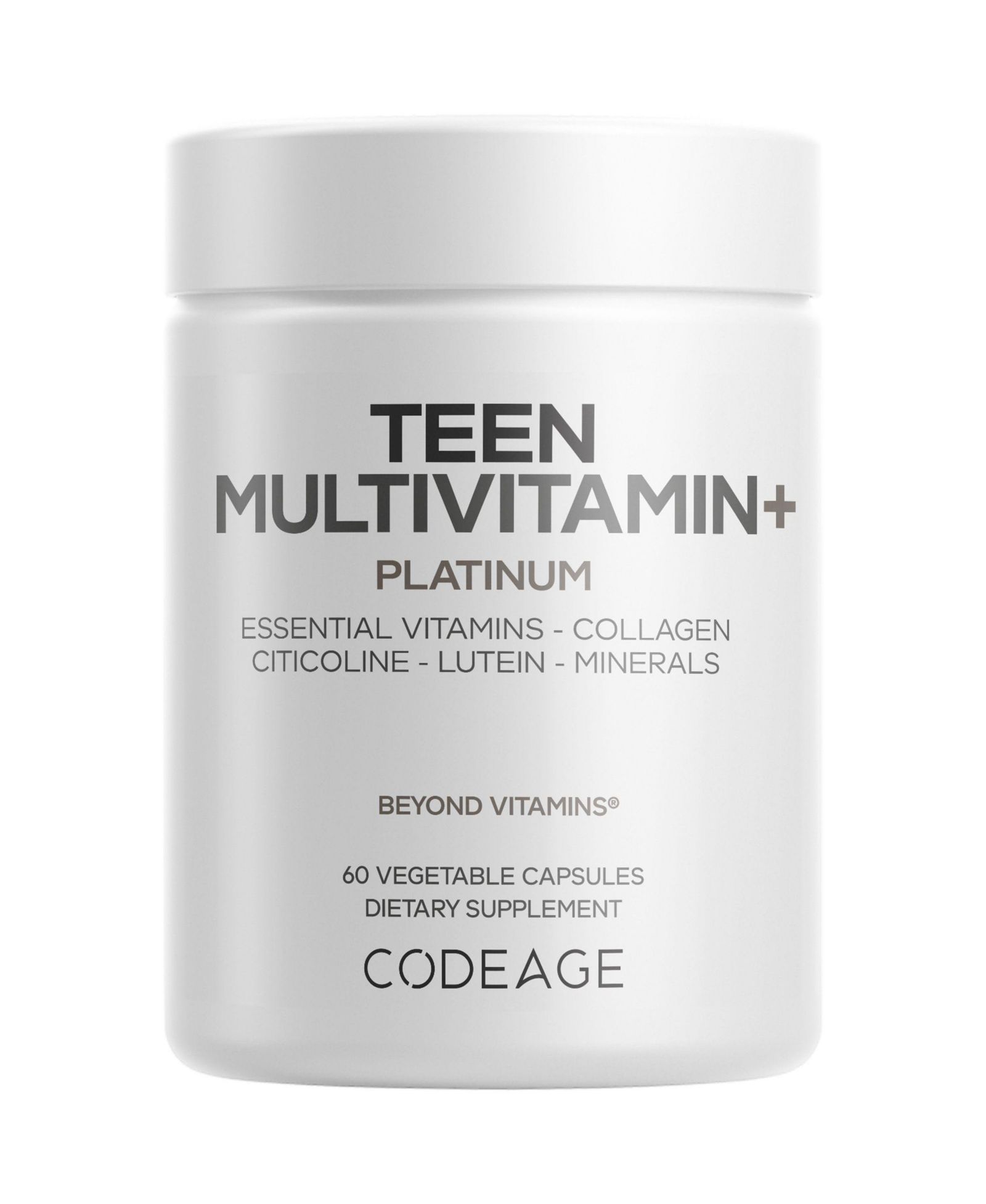 Codeage мультивитамины для подростков Platinum Supplement 60 капсул