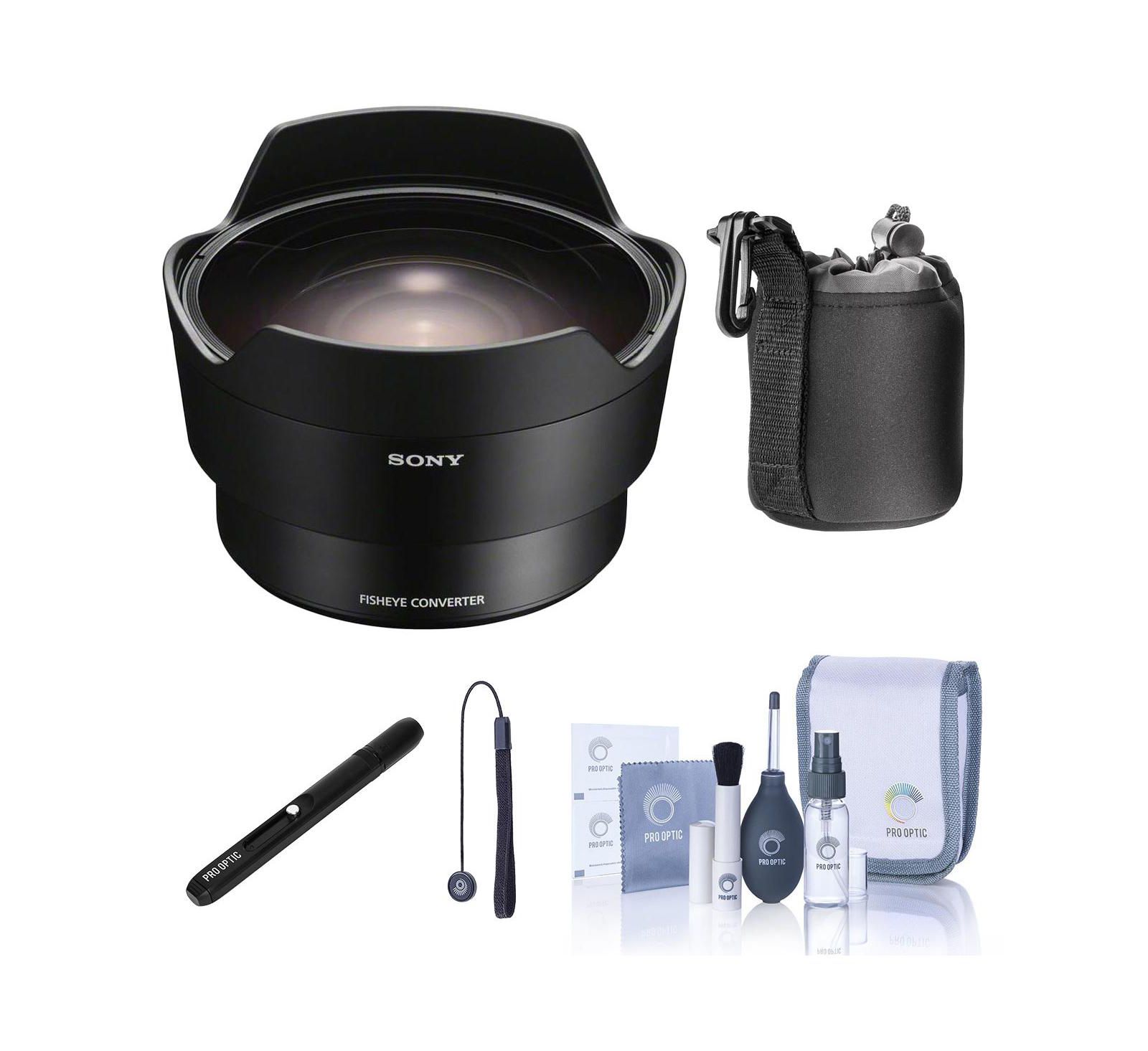 Sony Fisheye Conversion Lens for FE 28mm F2 180-Degree Field of View Lens Adapter for Sony E Mount