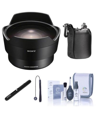 Fisheye-объектив Sony для FE 28mm F2 с чехлом, набором для чистки и крышкой