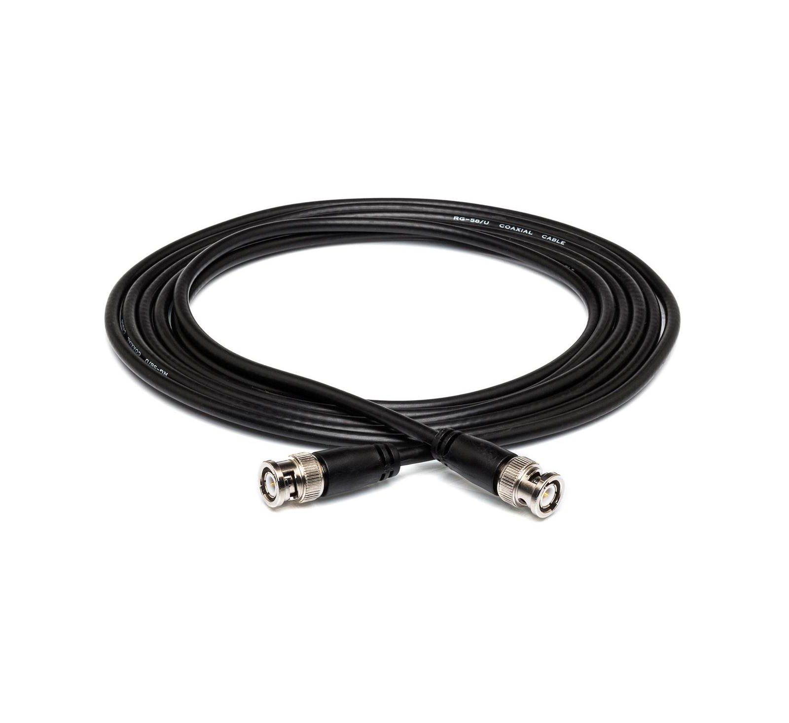 Hosa Technology коаксиальный антенный кабель BNC to BNC, 50'/15.24m