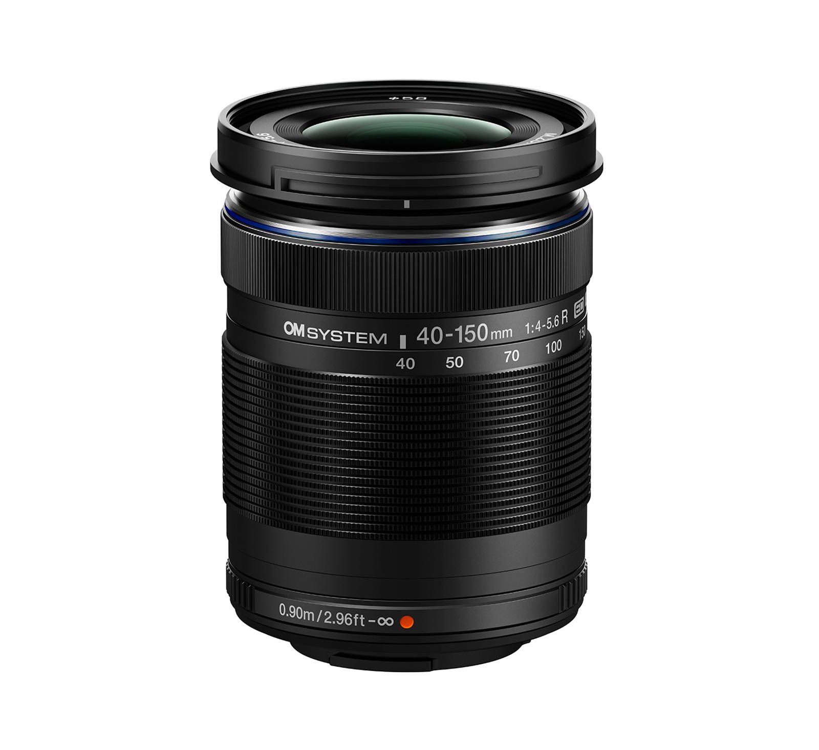 Объектив OM SYSTEM M.Zuiko Digital ED 40-150mm f/4-5.6 R для Micro Four Thirds, Black