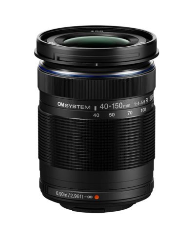 Объектив OM SYSTEM M.Zuiko Digital ED 40-150mm f/4-5.6 R для Micro Four Thirds, Black