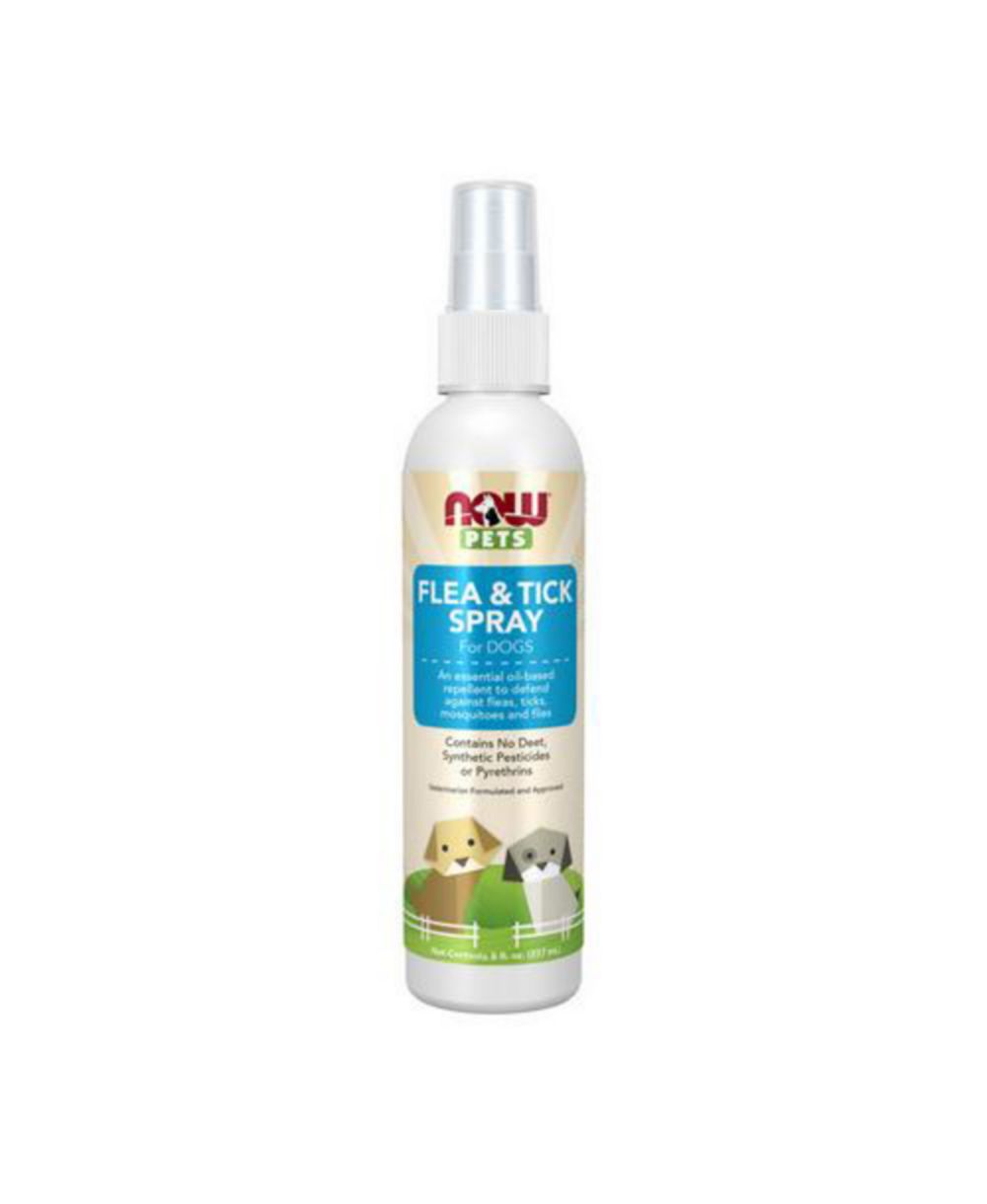 NOW Foods спрей от блох и клещей для собак, 8 Oz