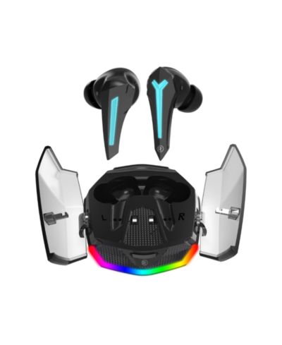 Radioshack 3304450 Wireless Noise-Cancelling Low-Latency Gaming 22-Hour Playtime Earbuds