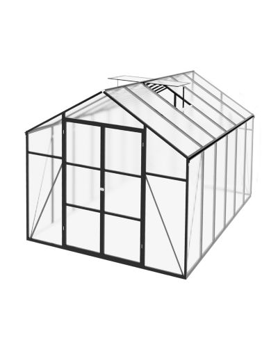 Streamdale Furniture теплица из поликарбоната 8x12 FT с алюминиевым каркасом