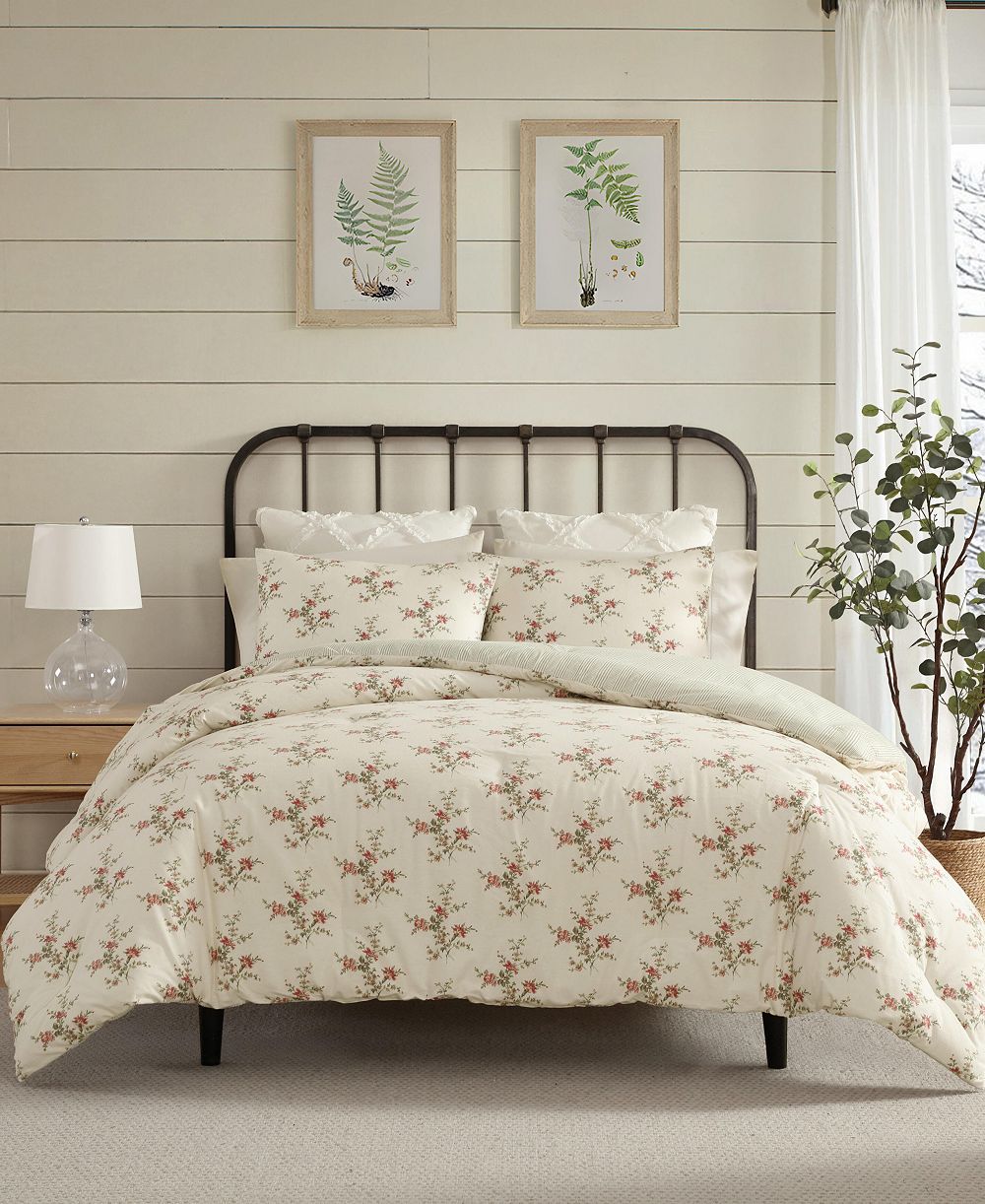 Комплект из 3-х элементов Laura Ashley Jessika Printed Flannel, King