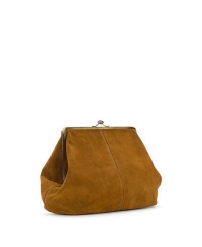 Patricia Nash Extra-Large сумка Serafina Suede Frame Kisslock