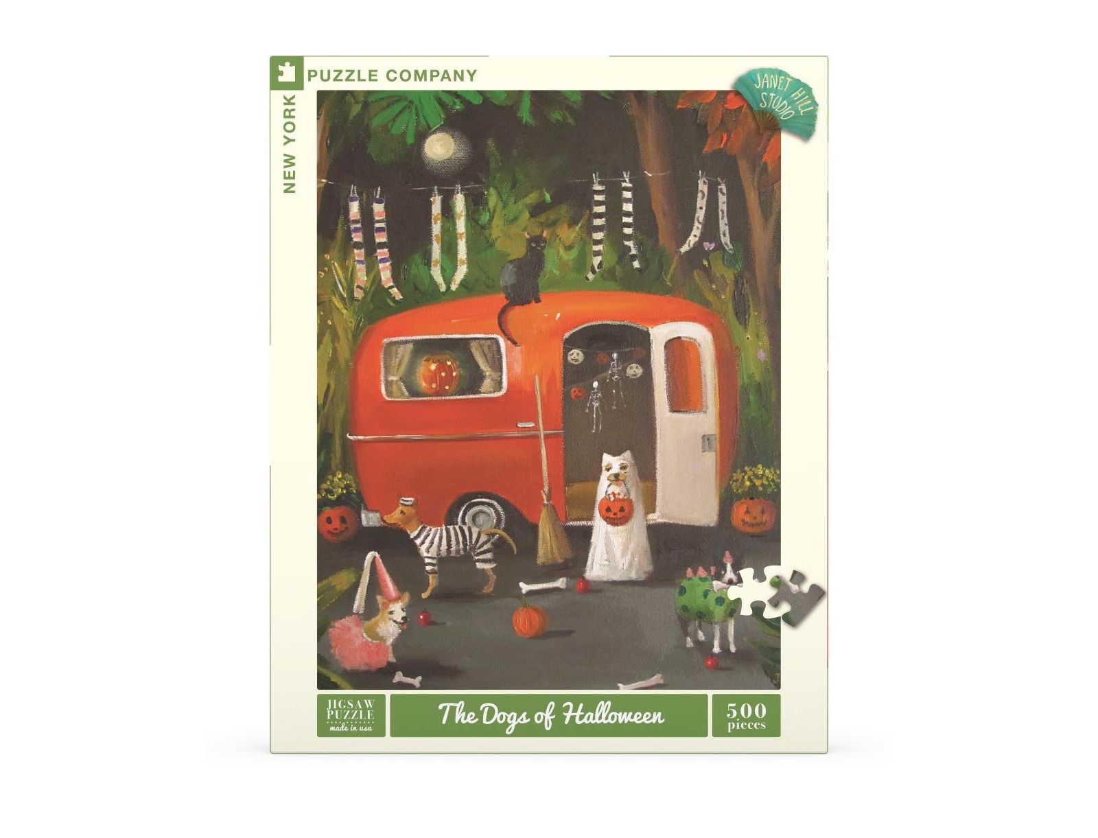 New York Puzzle Company Пазл The Dogs of Halloween 500 деталей