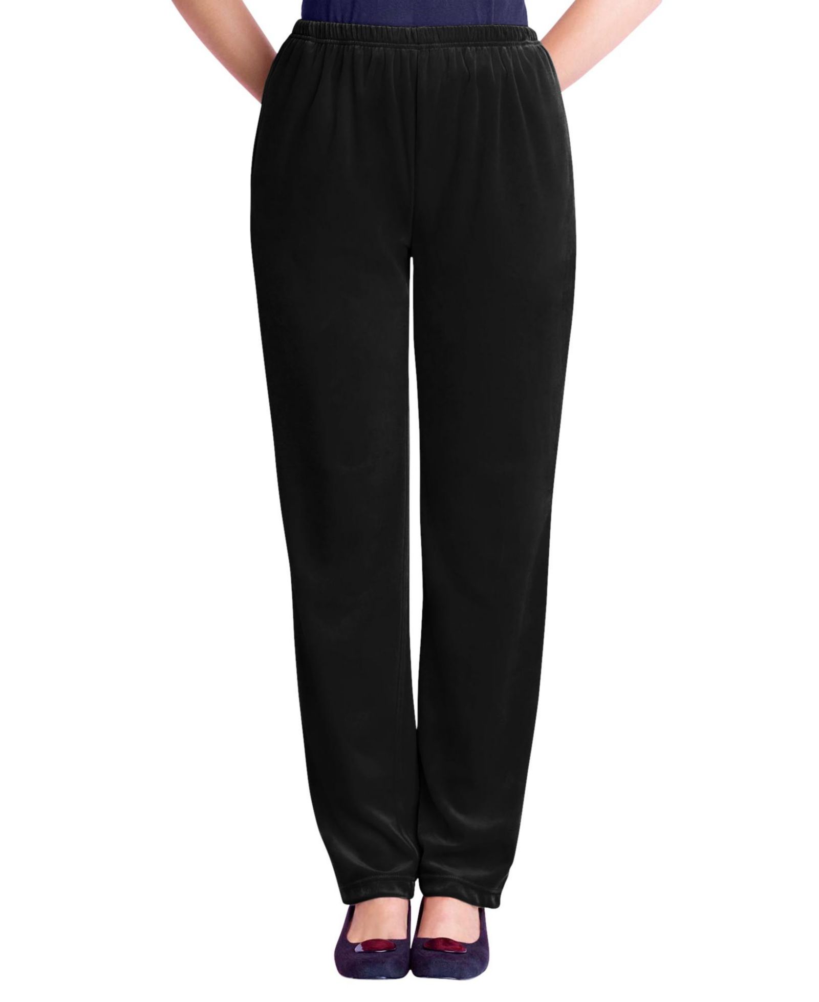 Woman Within Plus Size Velour SweatPants