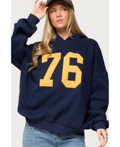 Женское худи Edikted Rhyan 76 Oversized