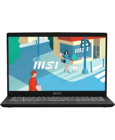 MSI Modern 15 B13M-1097US 15.6" Full HD ноутбук, Intel Core i5-1334U 1.3GHz, 16GB RAM, 512GB SSD, Windows 11 Home, Classic Black