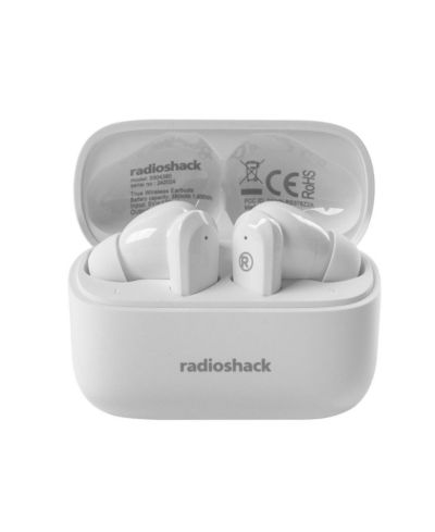 RadioShack 380 Active Noise Cancelling Wireless IPX5 Water-Resistant True Wireless Earbuds