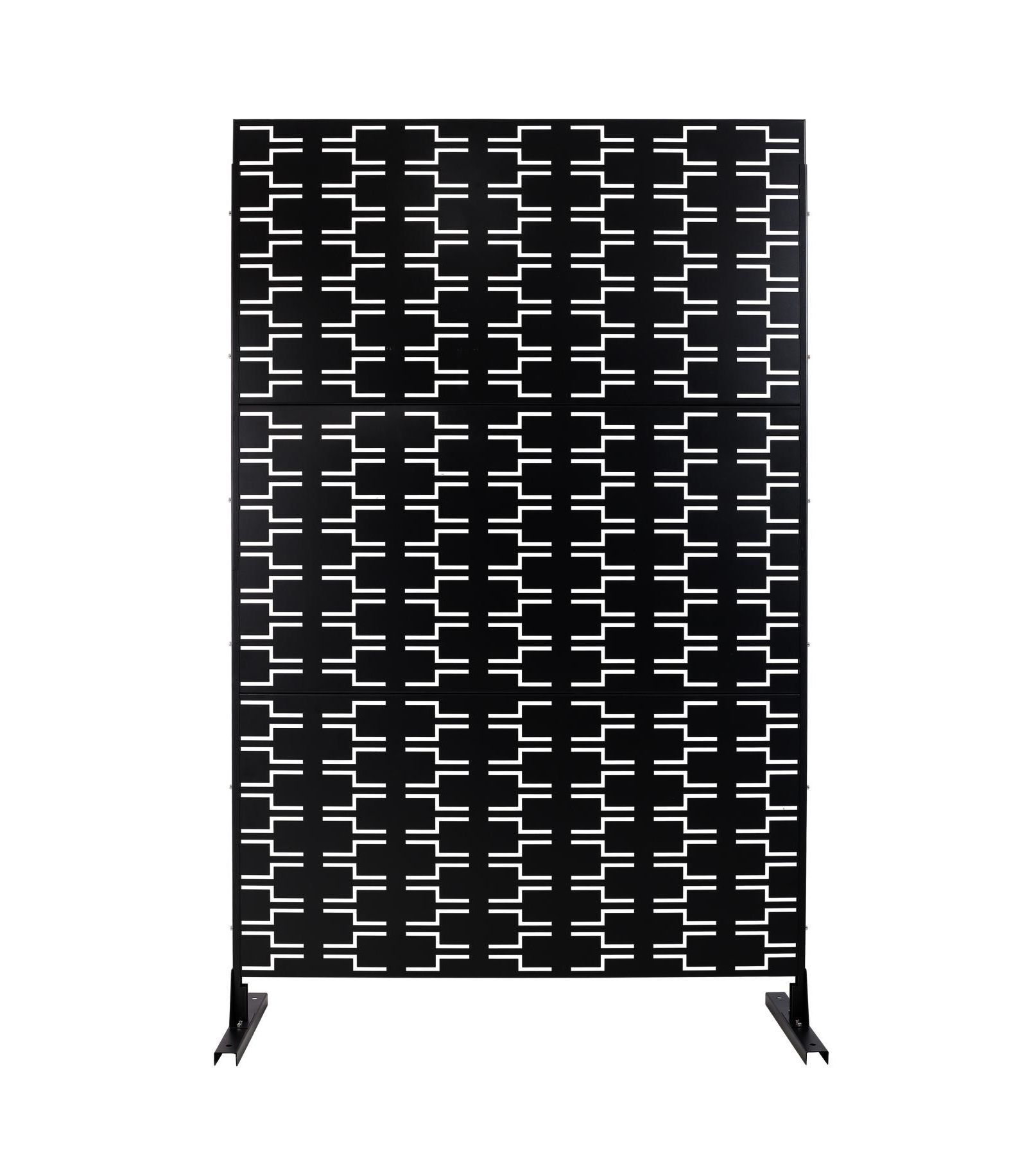 Streamdale Furniture металлическая ширма для приватности 76''x48'', декоративная панель для дома и улицы