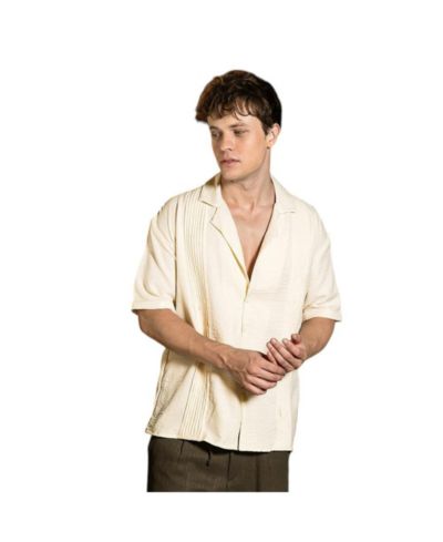 Мужская рубашка Campus Sutra Pleat-Block Oversized