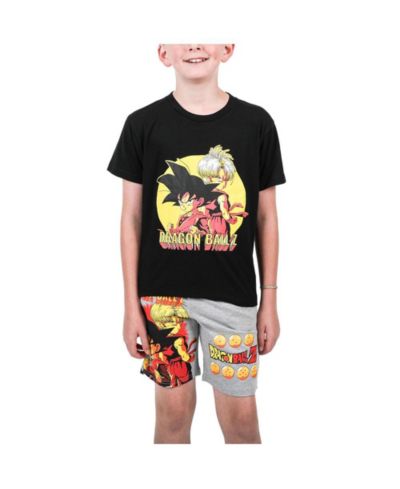 Dragon Ball Z Boys Anime Heroes Graphic Tee And Shorts Set