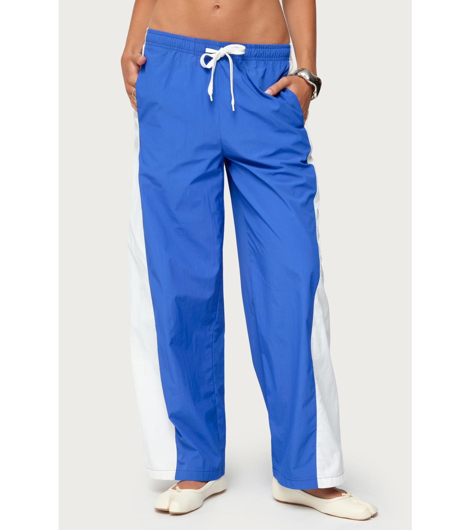Edikted Womens Jaye Contrast Panel Track Pants