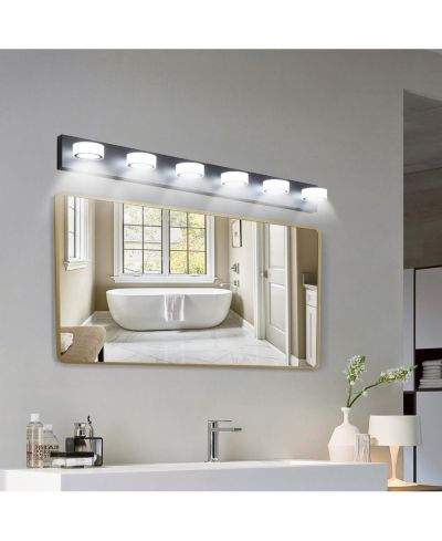 Современные настенные светильники Streamdale Furniture LED над зеркалом