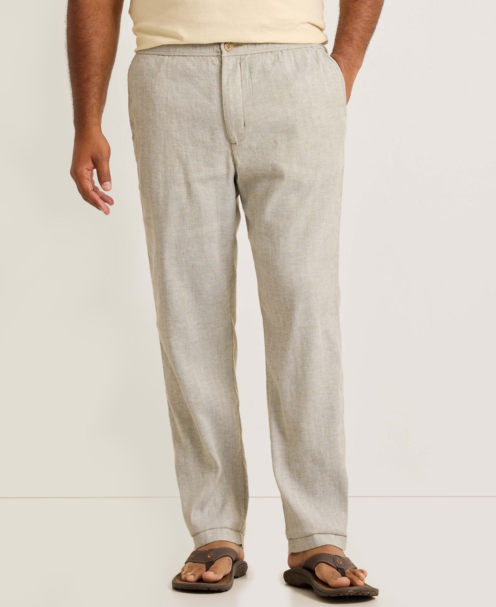 Tommy Bahama Men's Linen-Blend Beach Coast Classic-Fit Pants