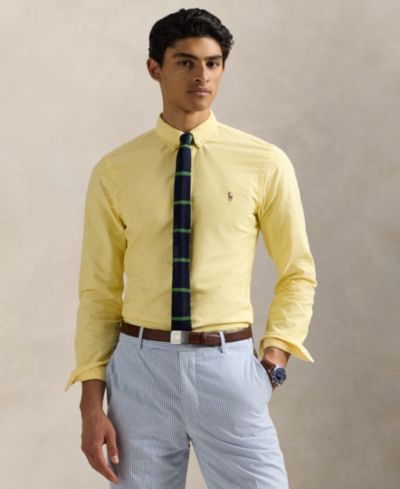 Мужская рубашка Polo Ralph Lauren Oxford с длинным рукавом