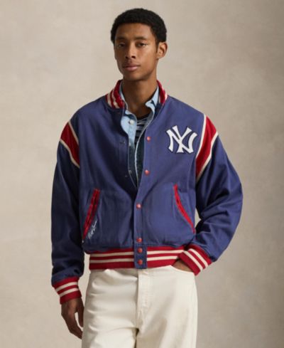 Мужская бомбер-куртка Polo Ralph Lauren из твилла