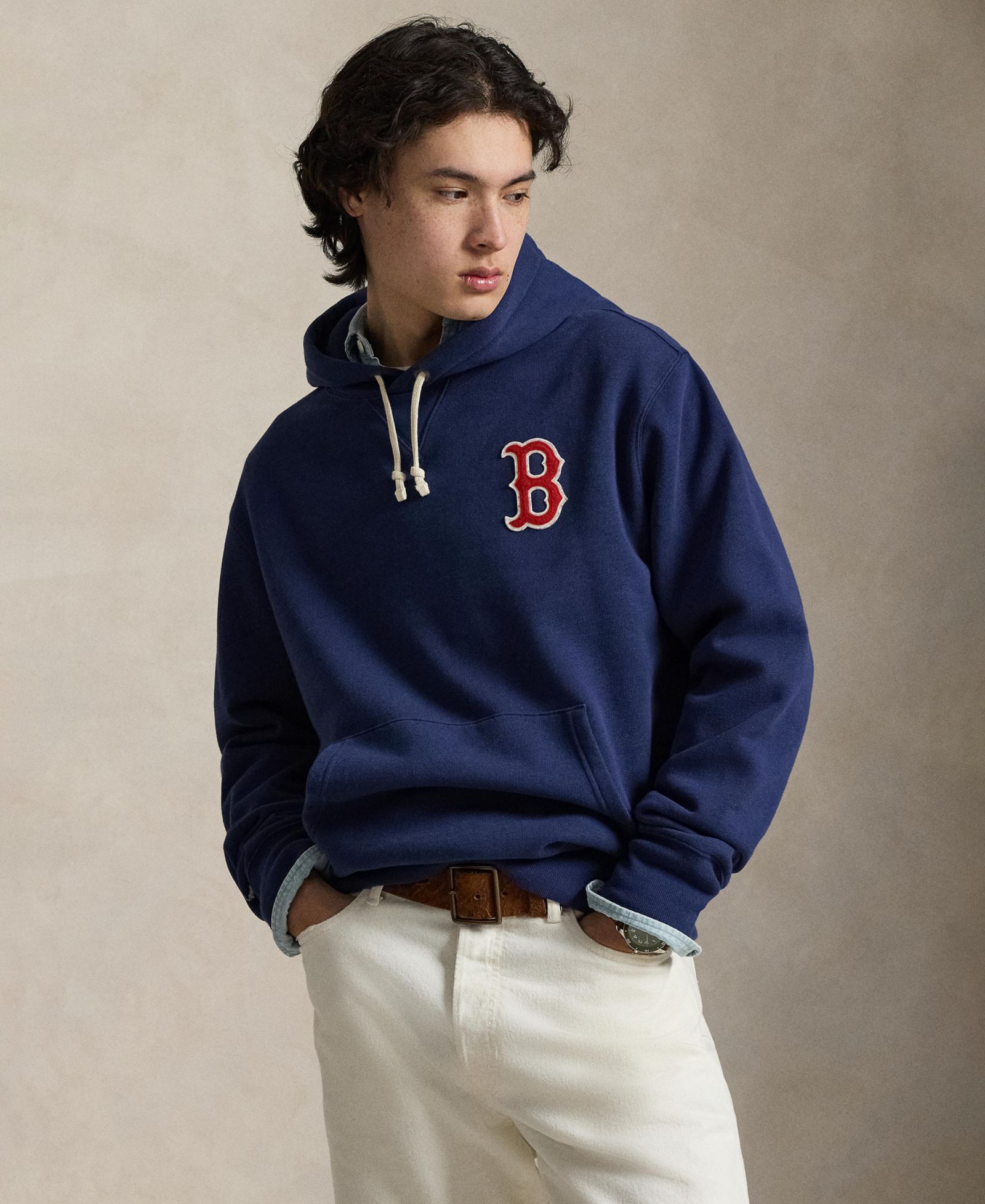 Hoodie Polo Ralph Lauren Men's Boston Red Sox™ с длинным рукавом