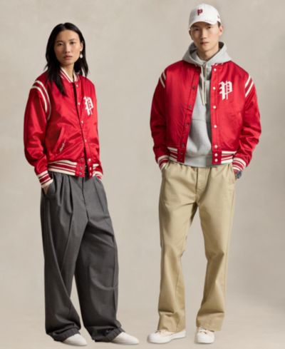 Мужская бейсбольная куртка Polo Ralph Lauren Phillies Striped