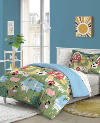 Комплект постельного белья Dream Factory Barnyard Animals 7-Pc. Full