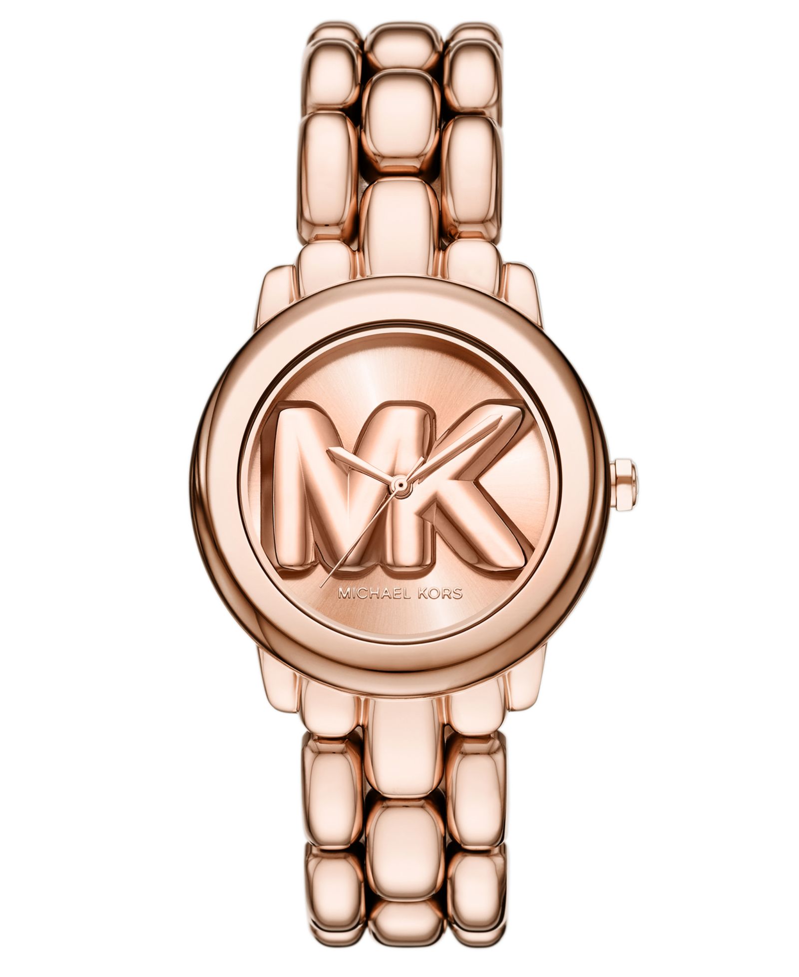 Женские часы Michael Kors Phoebe Three-Hand Rose Gold-Tone Stainless Steel 36mm