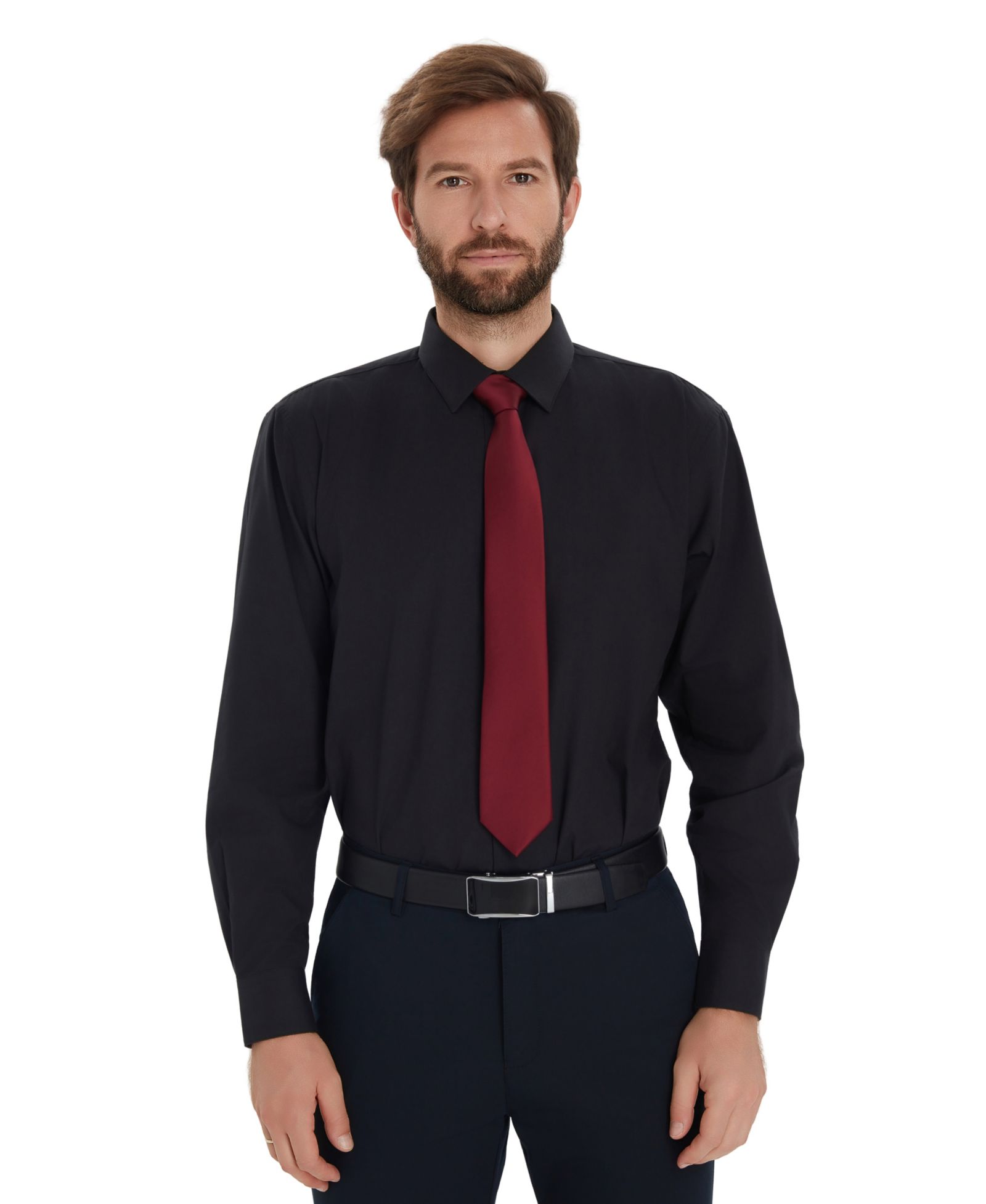 Alfani Men's Solid Regular-Fit Dress Shirt, Macy's Exclusive